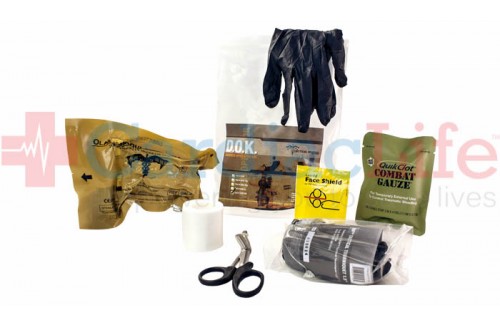 Tactical Medical Solutions TACMED Downed Officer Kit with Combat Gauze LE